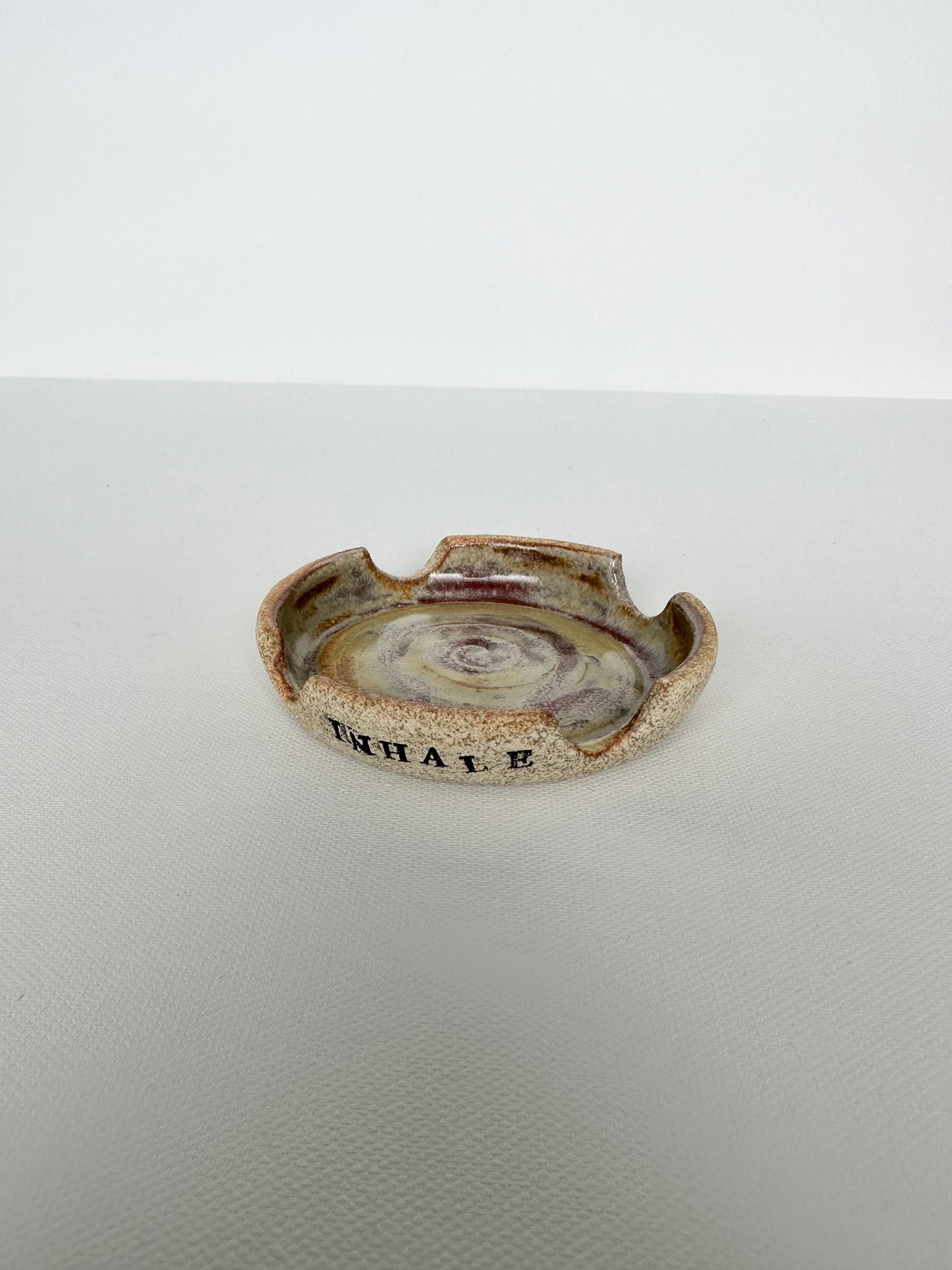 "Inhale Exhale" Ashtray