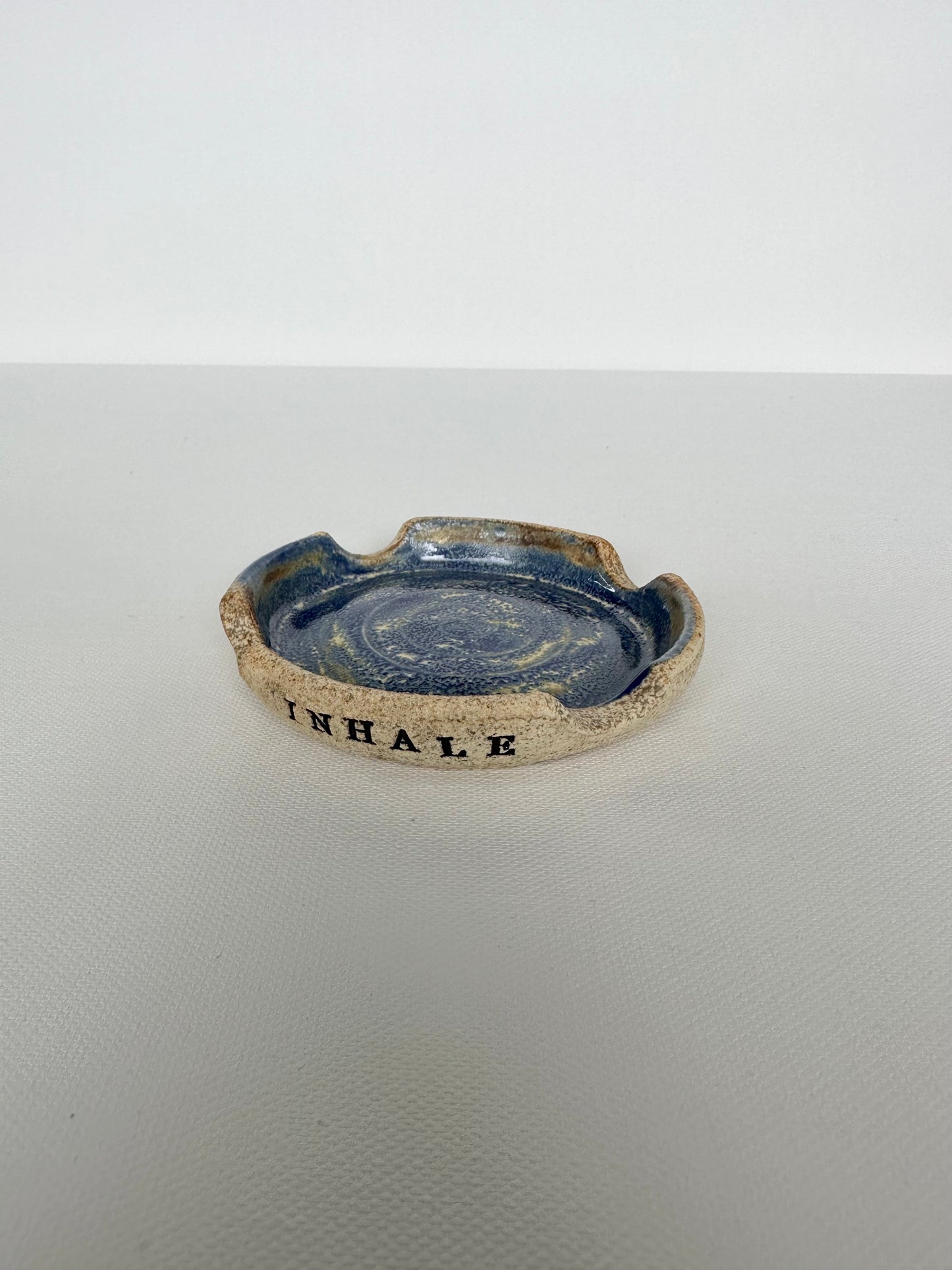 "Inhale Exhale" Ashtray