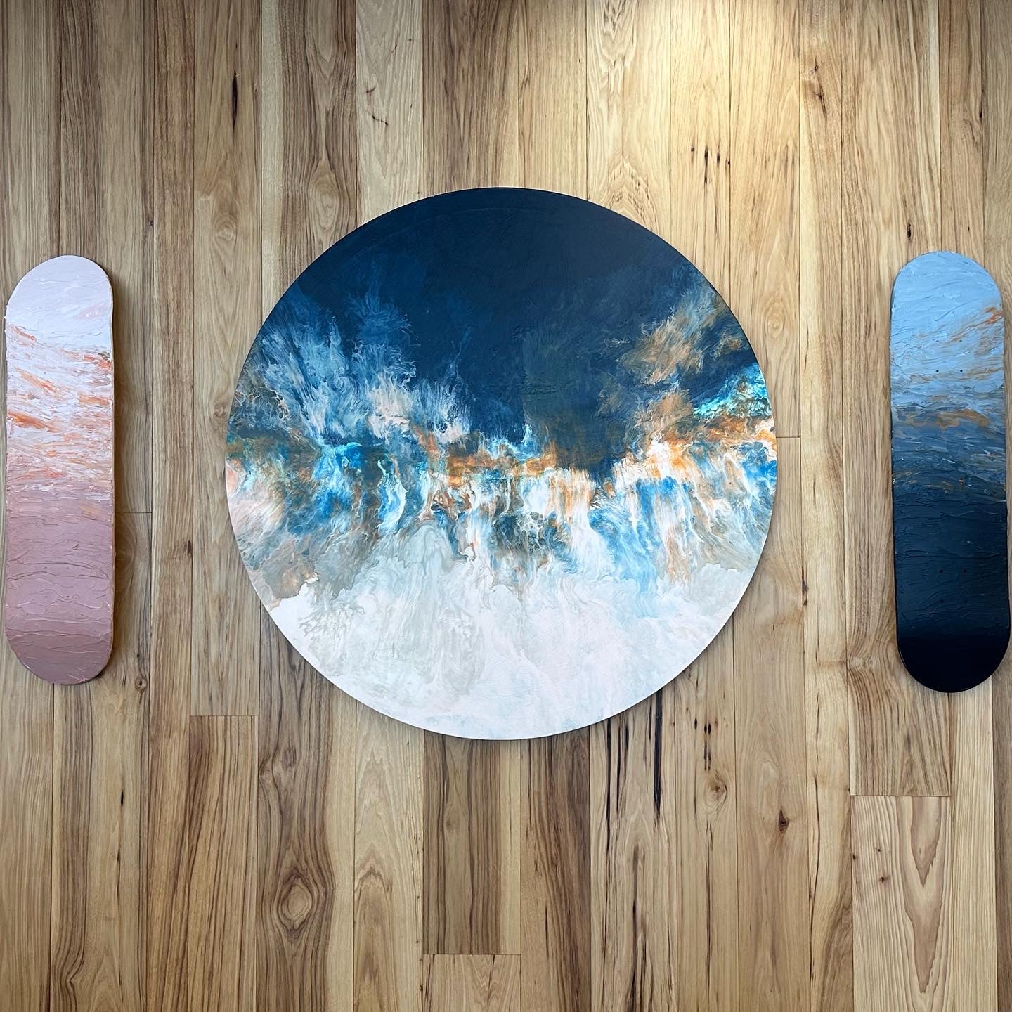 Be One (Land & Sea), Circle Canvas & Skateboards