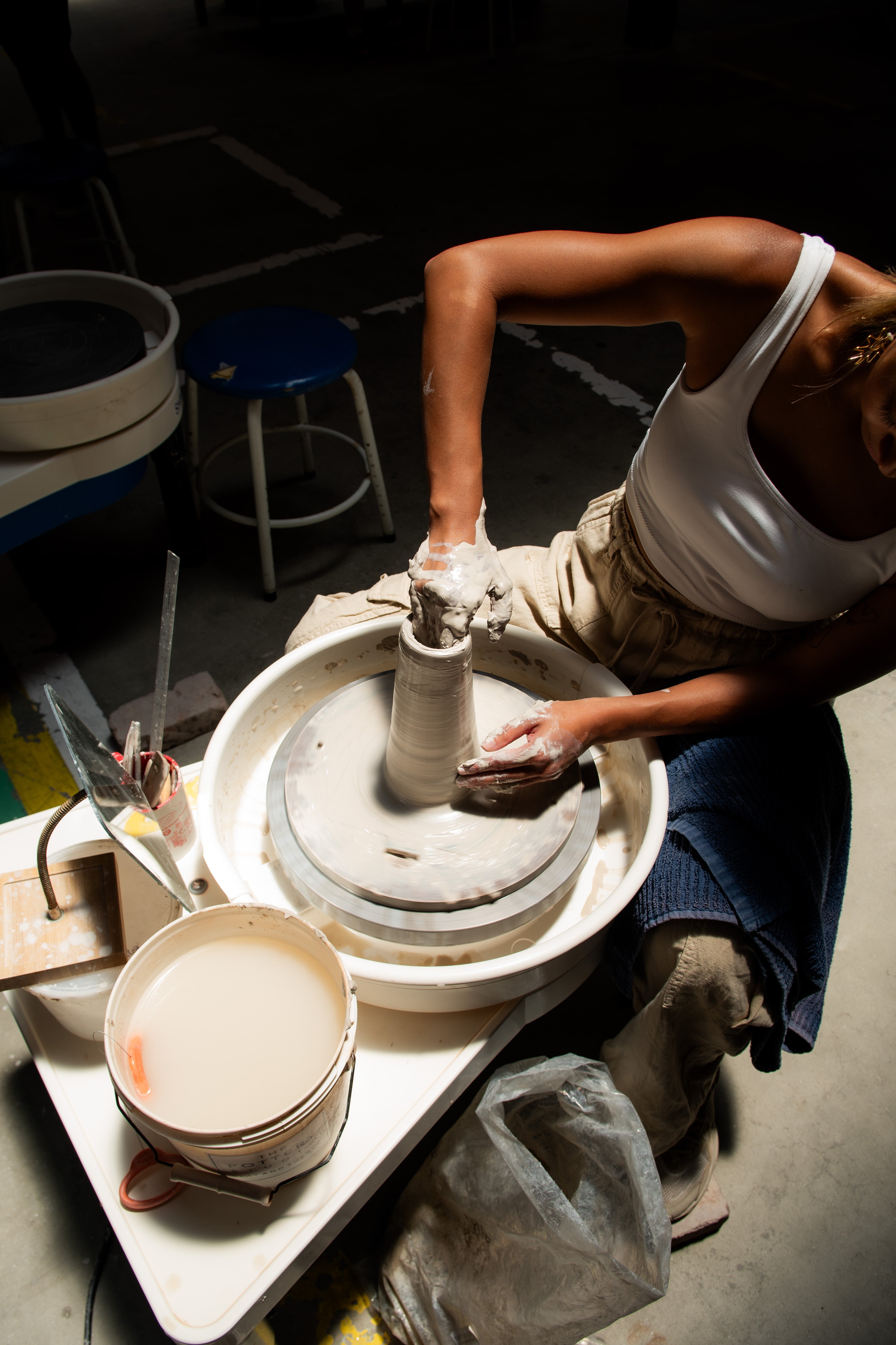 Private Wheel-Throwing Pottery Class (2 Sessions)