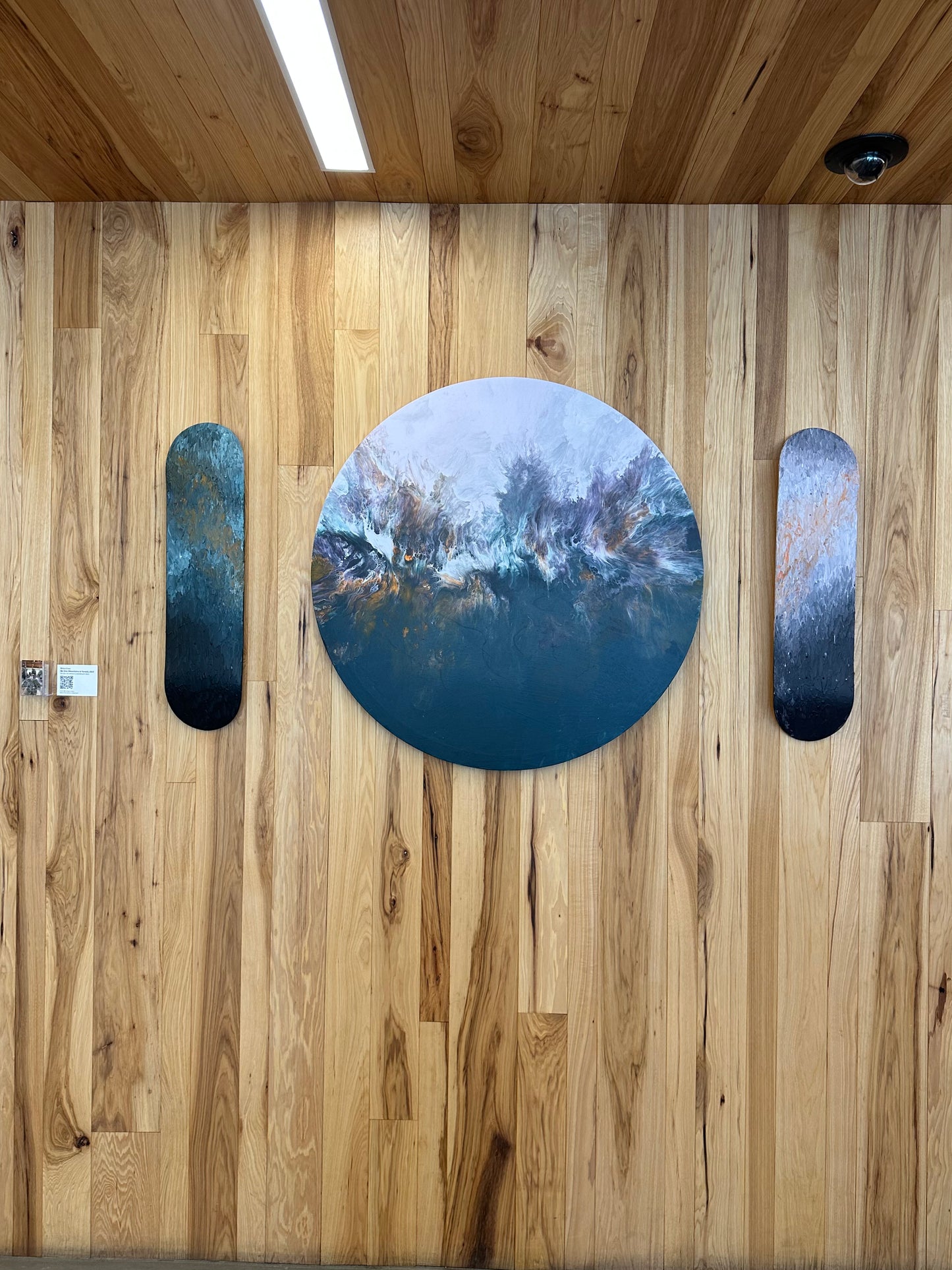 Be One (Mountains & Forest), Circle Canvas & Skateboards