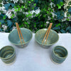 Robin's Egg Ramen Bowl & Cup Set