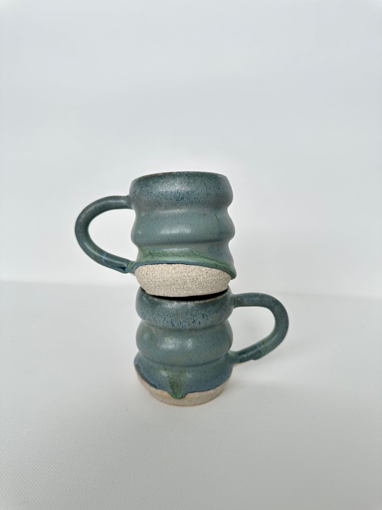 Seafoam Bubble Mug, Set of 2