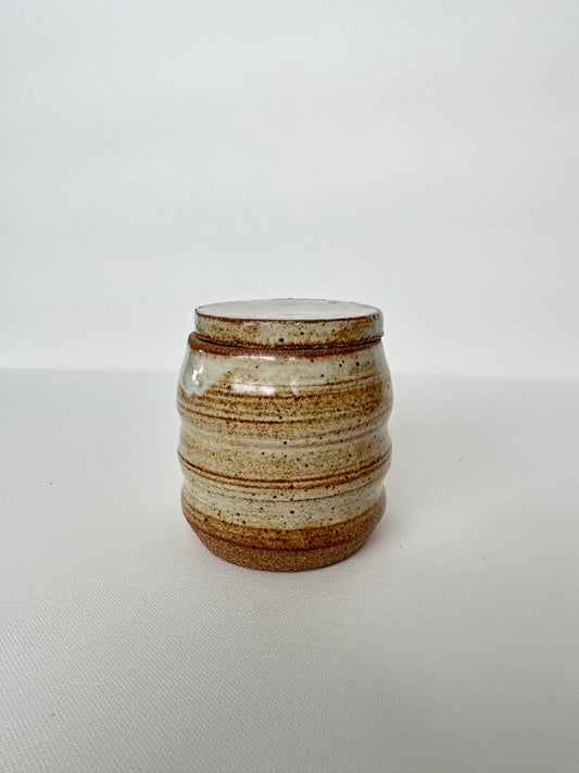 Honeycomb Lidded Jar
