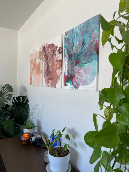 3-Panel Canvas Painting