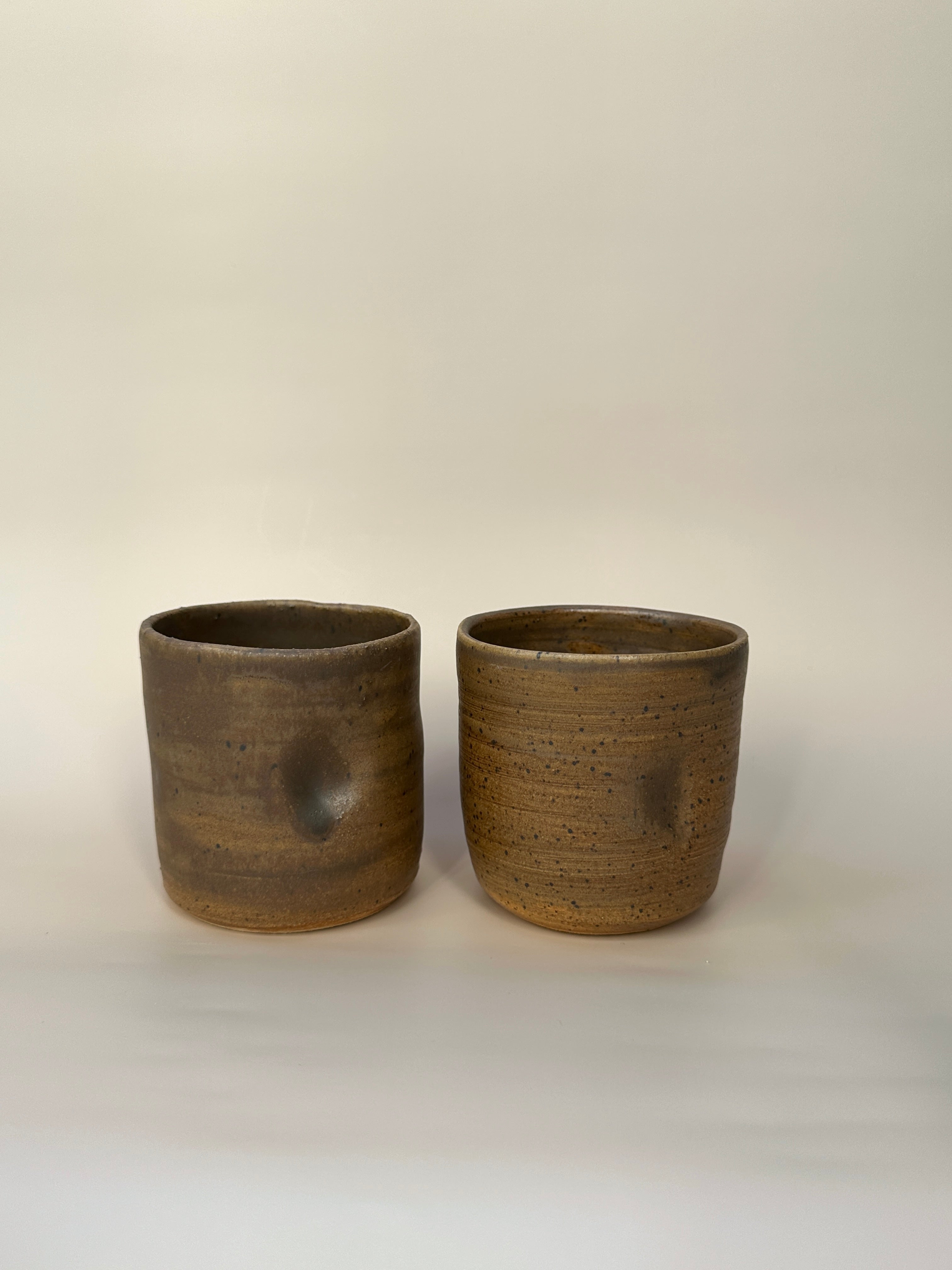 Chestnut Thumb Cup Set