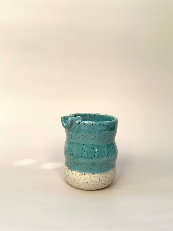 Baby Blue "Breathe" Ashtray Cup