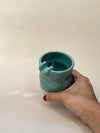 Baby Blue "Breathe" Ashtray Cup