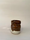 Burnt Umber "Breathe" Ashtray Cup