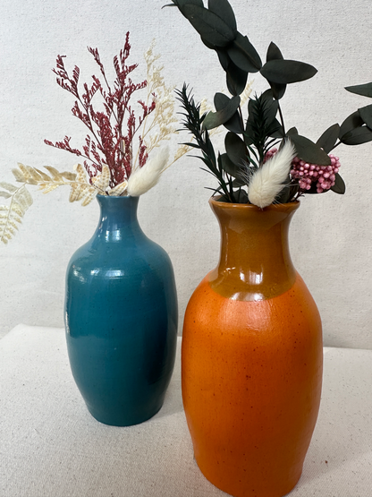 Vibrant Orange Vase