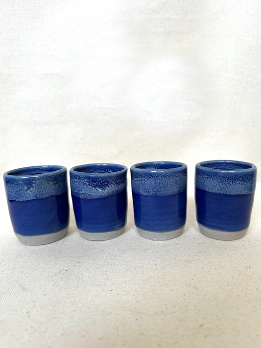 Blue Ocean Shot Glass Set (4)