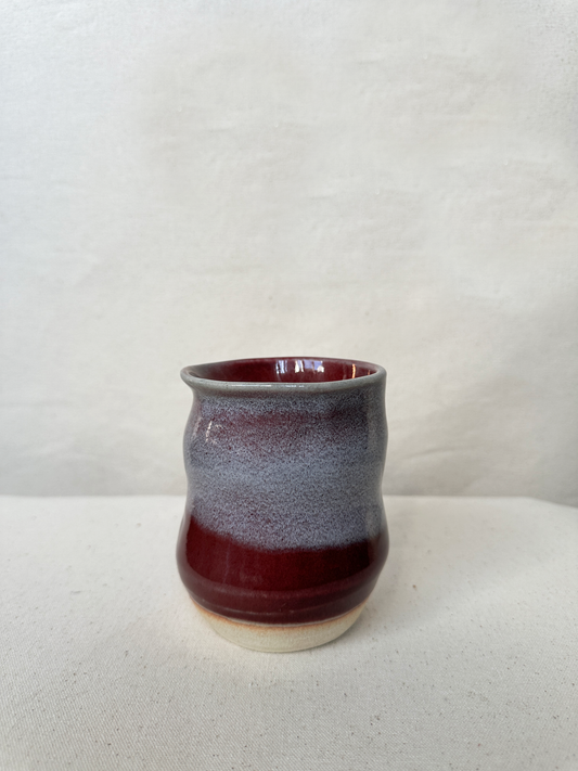 Red Frost Vase